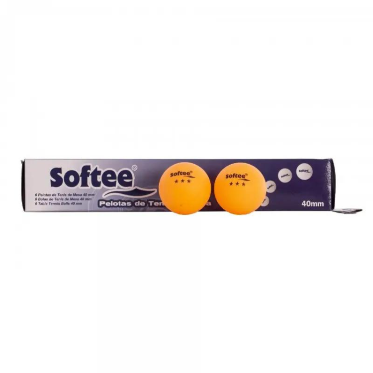 Box of 6 table tennis balls