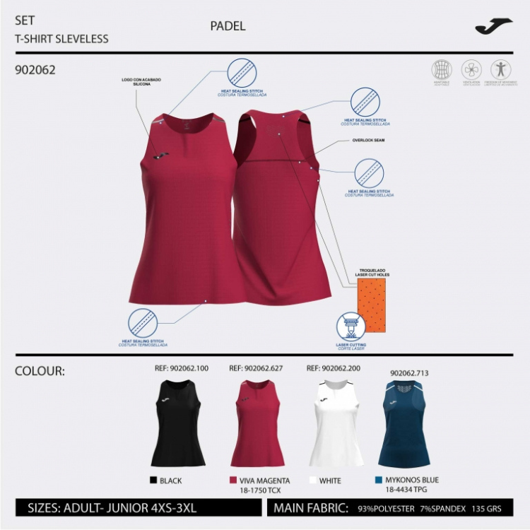 Camiseta de Tirantes Joma Ranking