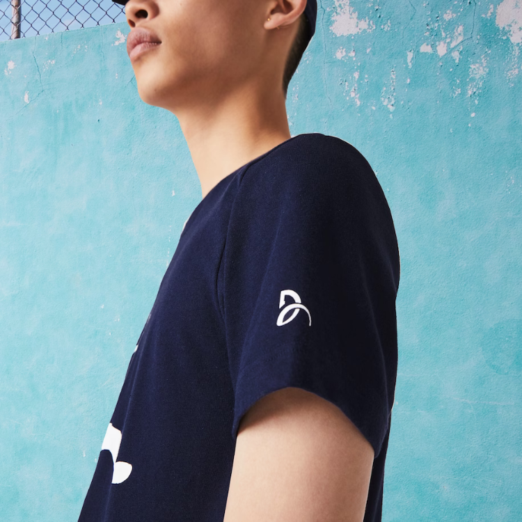 Combo Novak T-Shirt Marine Lacoste
