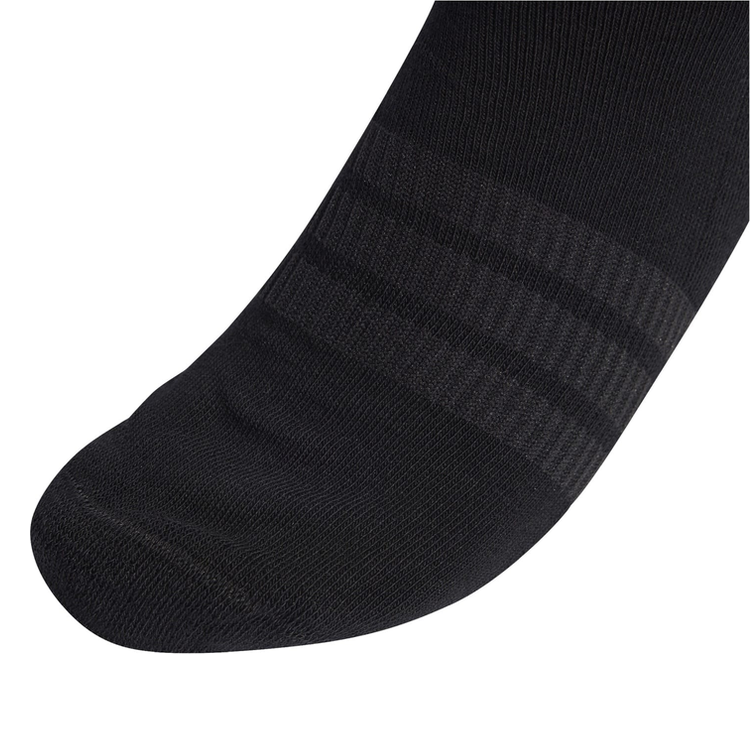 Calcetines Adidas Essentials Crew Acolchados 3 Pares Negro