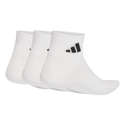 Calcetines Adidas Essentials Tobilleros 3 Pares Blanco
