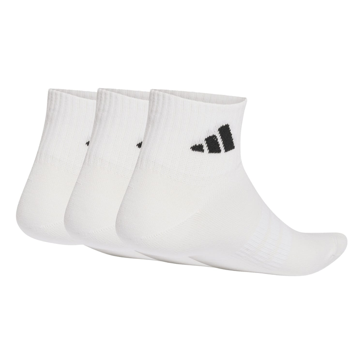 Calcetines Adidas Essentials Tobilleros 3 Pares Blanco
