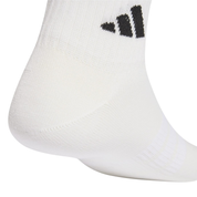 Calcetines Adidas Essentials Tobilleros 3 Pares Blanco