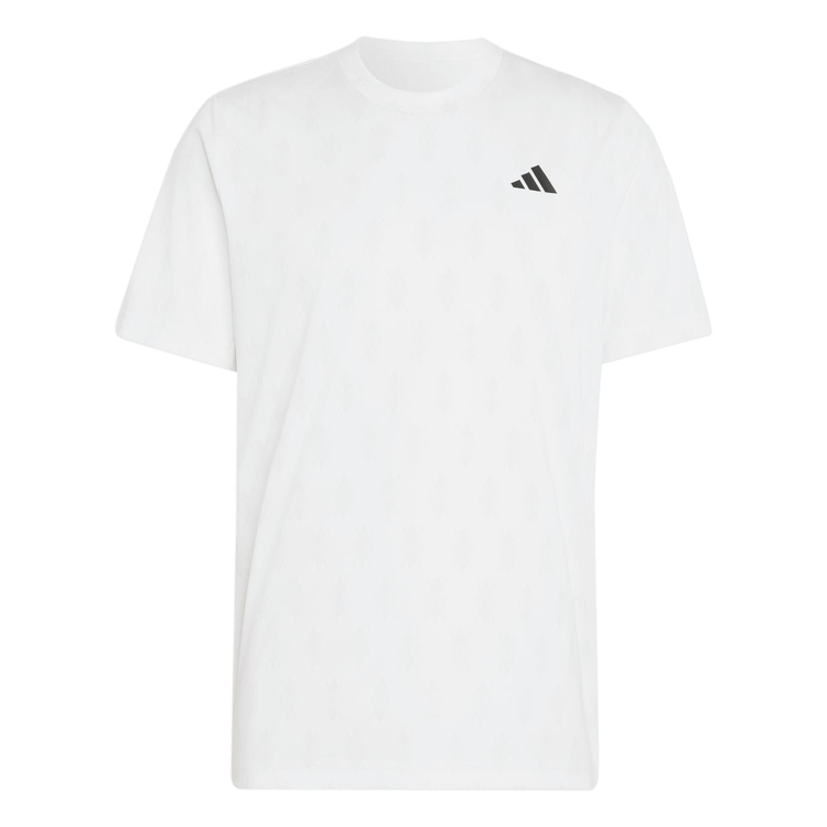 Camiseta Adidas Club Graph Hombre Blanco Gris