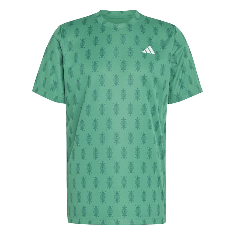 Camiseta Adidas Club Graph Hombre Verde