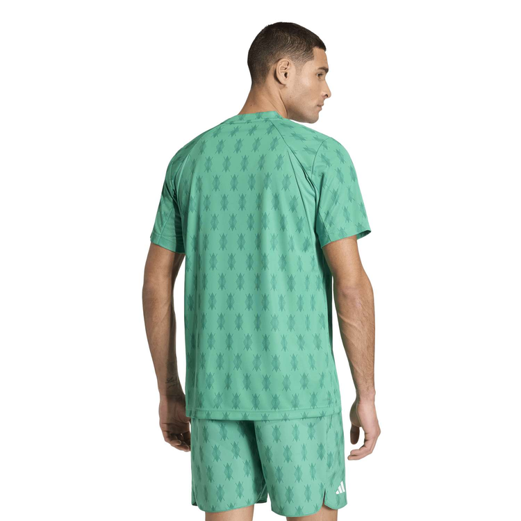 Camiseta Adidas Club Graph Hombre Verde