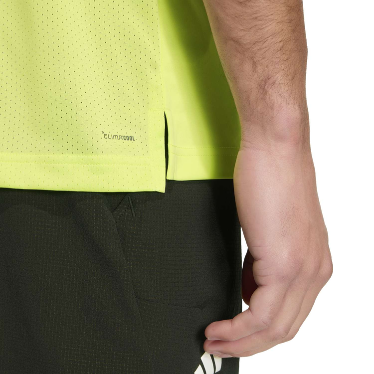 Camiseta Adidas Club Hombre Amarillo