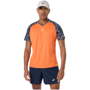 Camiseta Asics Padel Court Hombre Naranja