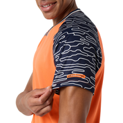 Camiseta Asics Padel Court Hombre Naranja