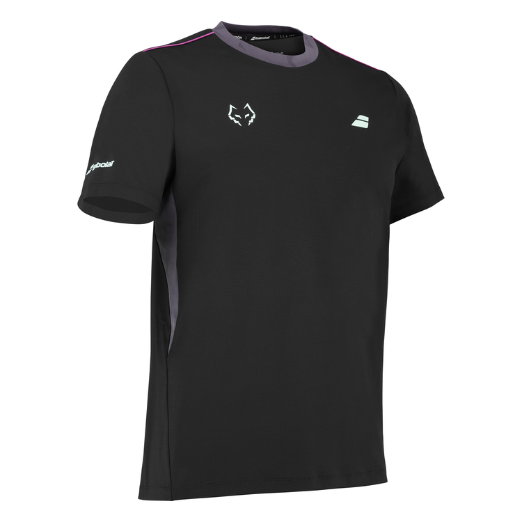 Camiseta Babolat Crew Neck Tee Lebron Hombre Negro