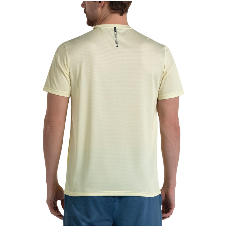 Camiseta Bullpadel Cayon Hombre Amarillo