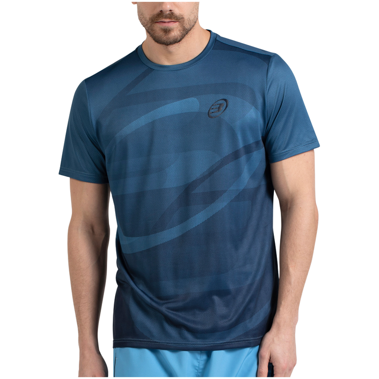 Camiseta Bullpadel Cayon Hombre Azul