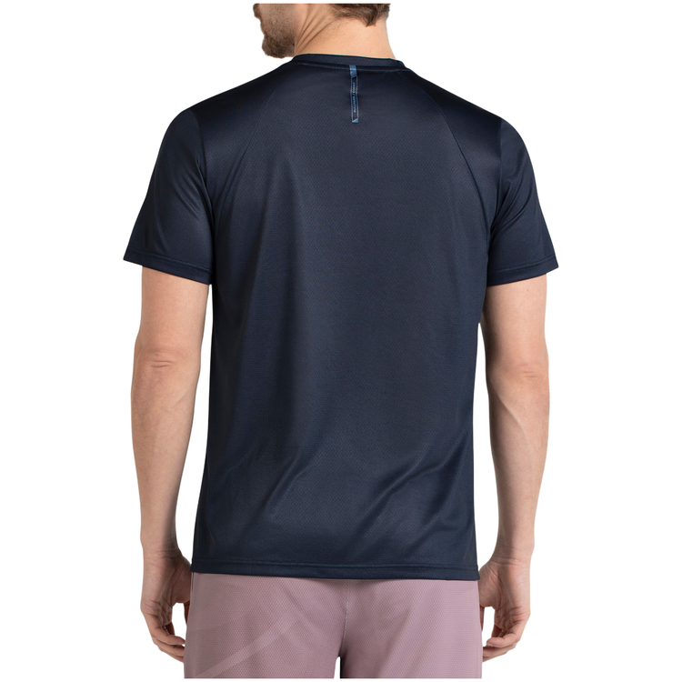 Camiseta Bullpadel Cisun Hombre Azul Marino