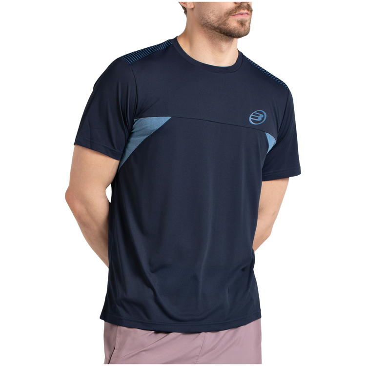 Camiseta Bullpadel Crase Hombre Azul Marino