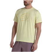 Camiseta Bullpadel Cuno Hombre Amarillo