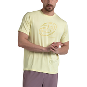 Camiseta Bullpadel Cuno Hombre Amarillo