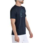 Camiseta Bullpadel Cuno Hombre Azul Marino