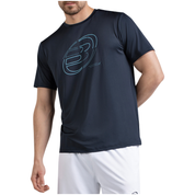 Camiseta Bullpadel Cuno Hombre Azul Marino