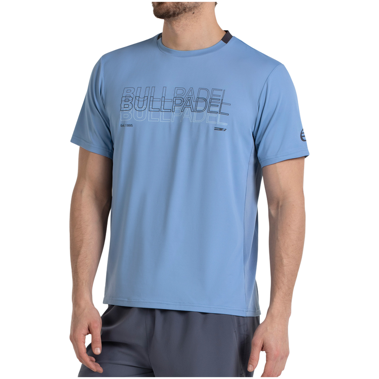 Camiseta Bullpadel Marila Hombre Azul
