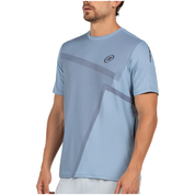 Camiseta Bullpadel Mosal Hombre Azul Acero