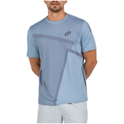 Camiseta Bullpadel Mosal Hombre Azul Acero