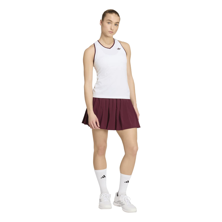 Camiseta de Tirantes Adidas Classics Mujer Blanco