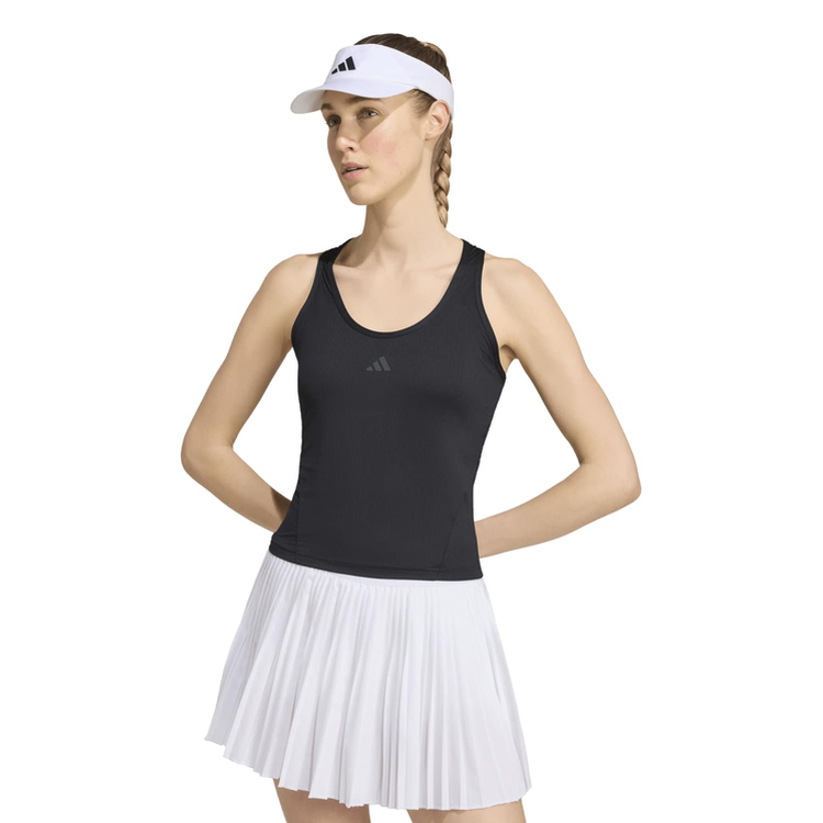 Camiseta de Tirantes Adidas Club Midi Mujer Negro
