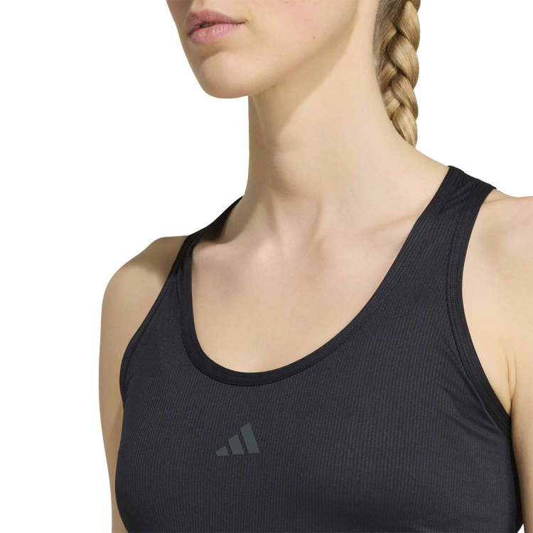 Camiseta de Tirantes Adidas Club Midi Mujer Negro