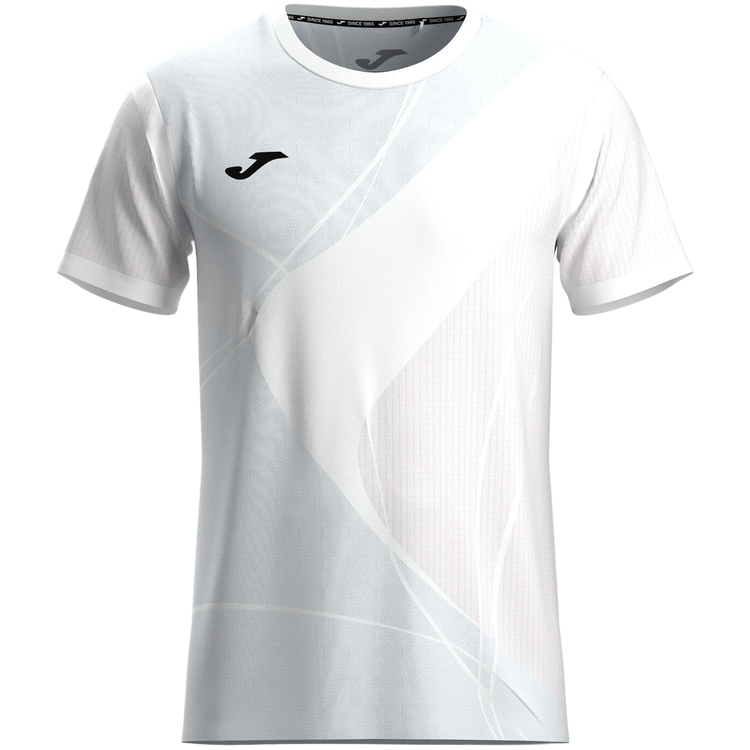 Camiseta Joma Manga Corta Iconic Hombre Blanco