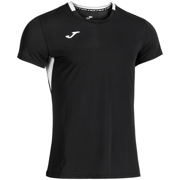 Camiseta Joma Manga Corta Smash Hombre Negro