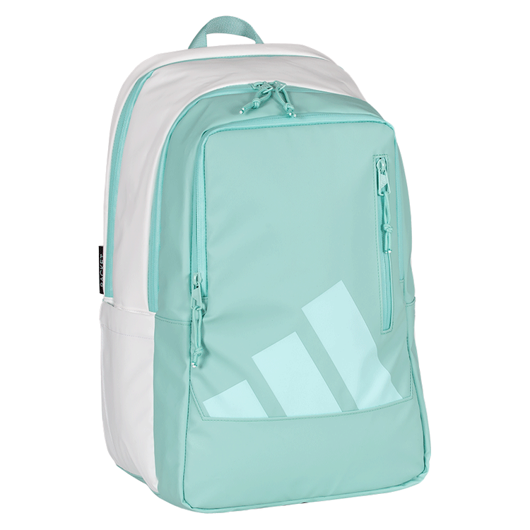 Mochila Adidas Promatch Ari Sánchez 2026 Turquesa blanco