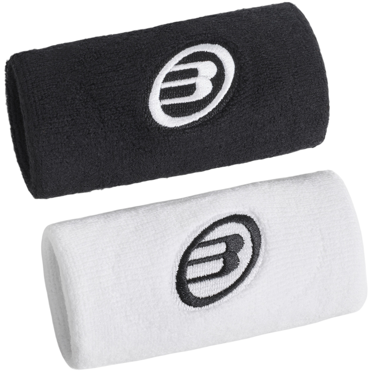 Muñequeras Bullpadel BPMU262 I Negro blanco