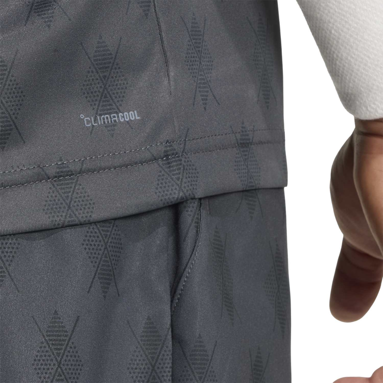 Polo Adidas Club Graph Hombre Gris Oscuro