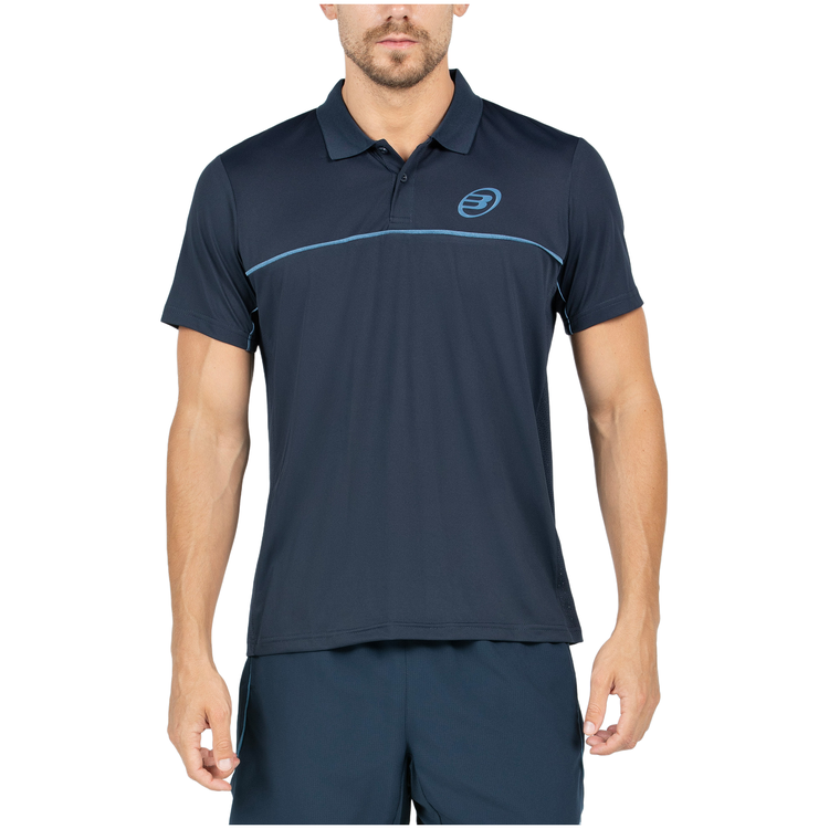 Polo Bullpadel Cacine Hombre Azul Marino