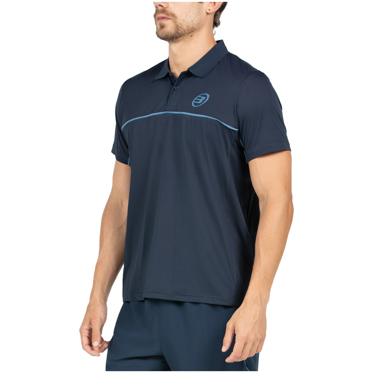 Polo Bullpadel Cacine Hombre Azul Marino
