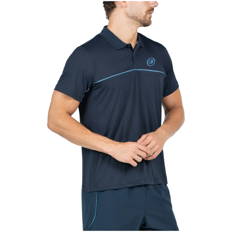 Polo Bullpadel Cacine Hombre Azul Marino