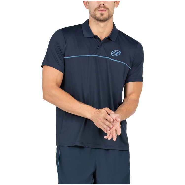 Polo Bullpadel Cacine Hombre Azul Marino