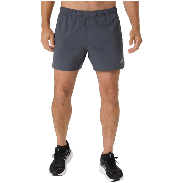 Short Asics Core 5in Hombre Gris Oscuro