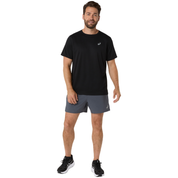Short Asics Core 5in Hombre Gris Oscuro