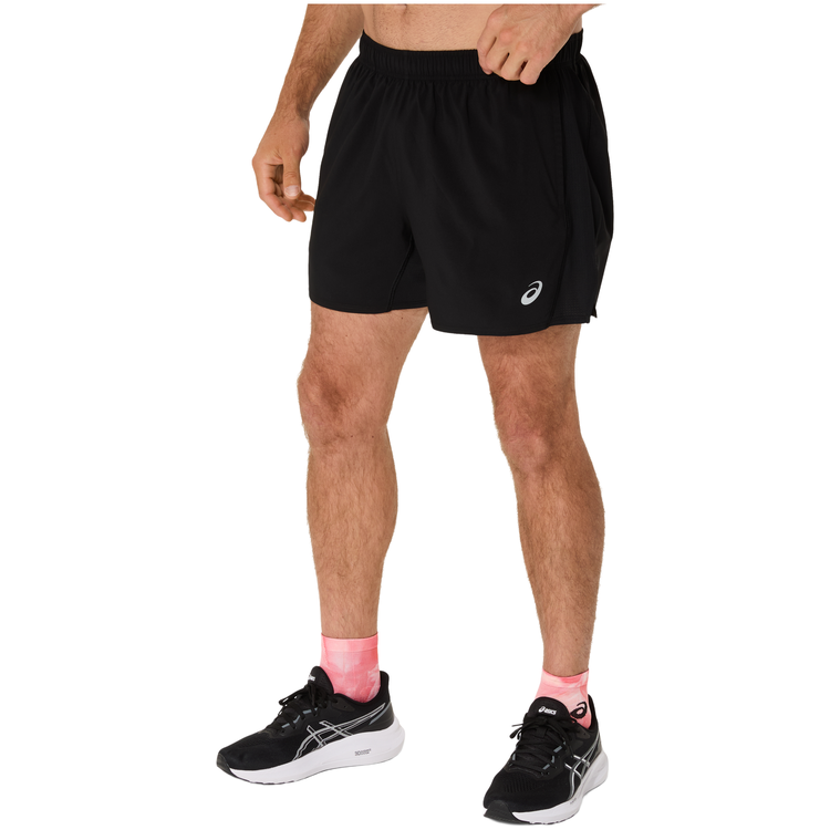 Short Asics Core 5in Hombre Negro