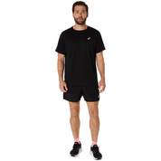 Short Asics Core 5in Hombre Negro