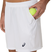 Short Asics Court 7in Hombre Blanco