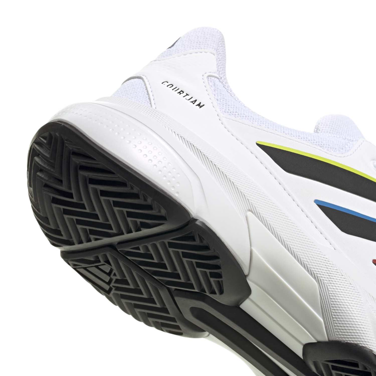 Zapatillas Adidas Courtjam Control 3 Hombre Blanco