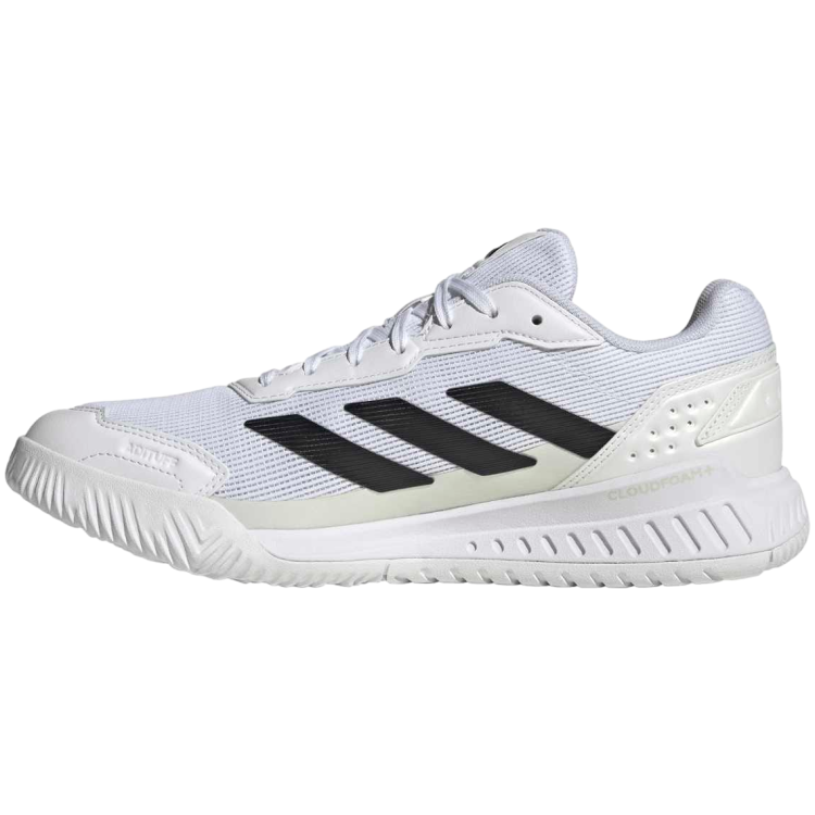Zapatillas Adidas Courtquick Padel Hombre Blanco Negro