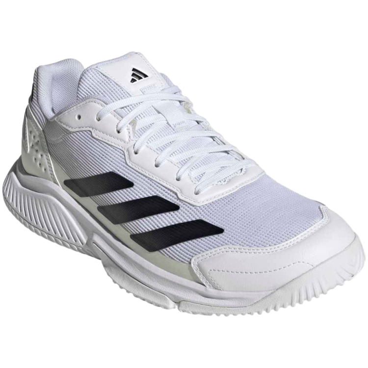 Zapatillas Adidas Courtquick Padel Hombre Blanco Negro