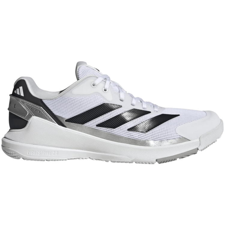 Zapatillas Adidas Crazyquick LS Padel Hombre Blanco Negro Plata