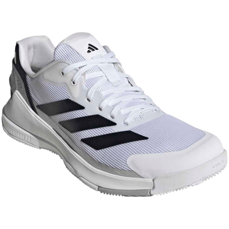 Zapatillas Adidas Crazyquick LS Padel Hombre Blanco Negro Plata