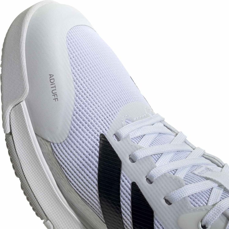 Zapatillas Adidas Crazyquick LS Padel Hombre Blanco Negro Plata