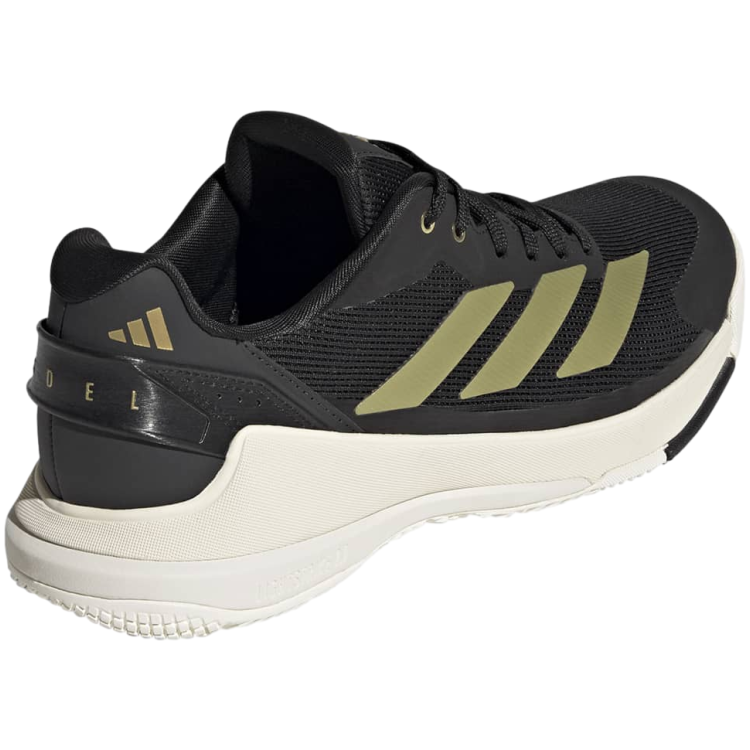 Zapatillas Adidas Crazyquick LS Padel Hombre Negro Dorado