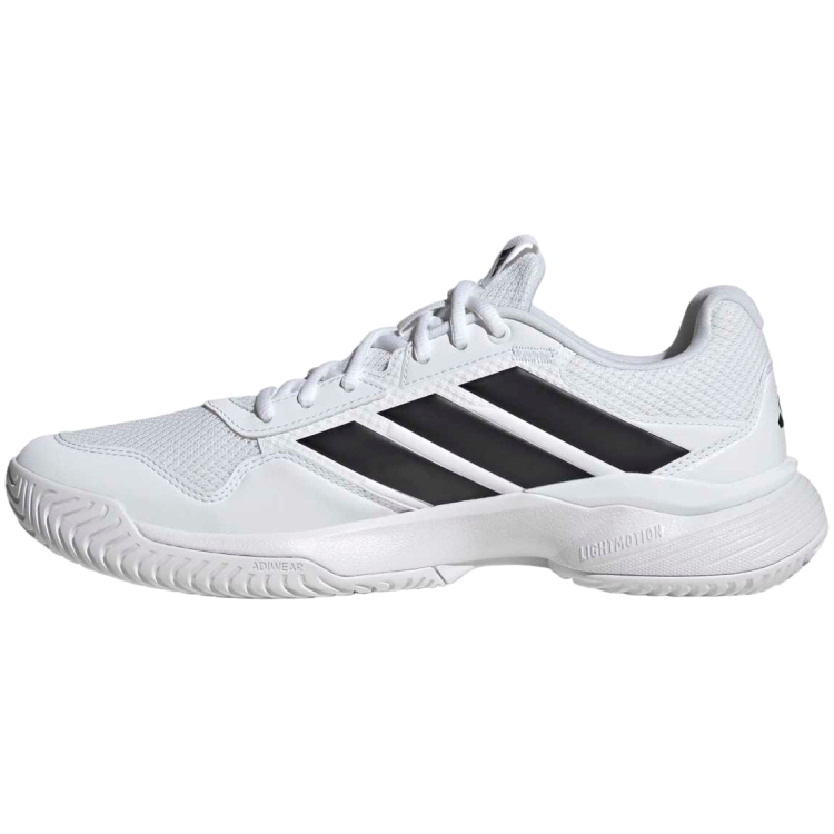Zapatillas Adidas Gamecourt 3 Hombre Blanco Negro